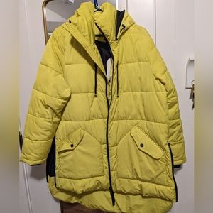 Universal Standard Yellow parka NWT